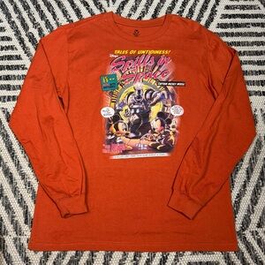 Disney “Spills In Space” Captain Mickey Long Sleeve | Size M | Retro Sci-Fi